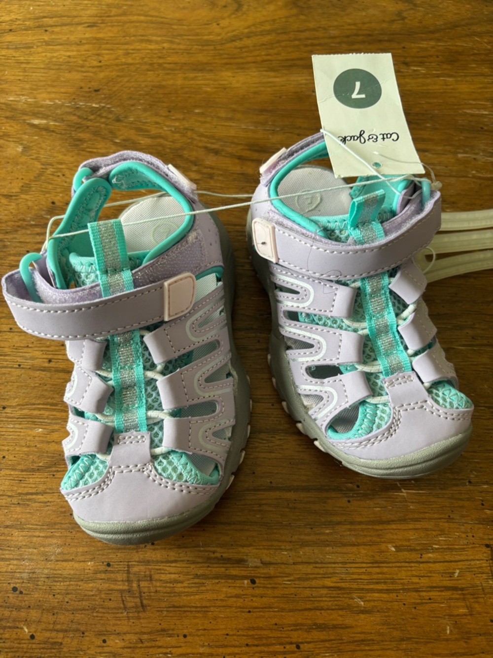 Cat and Jack Sandals Size 7